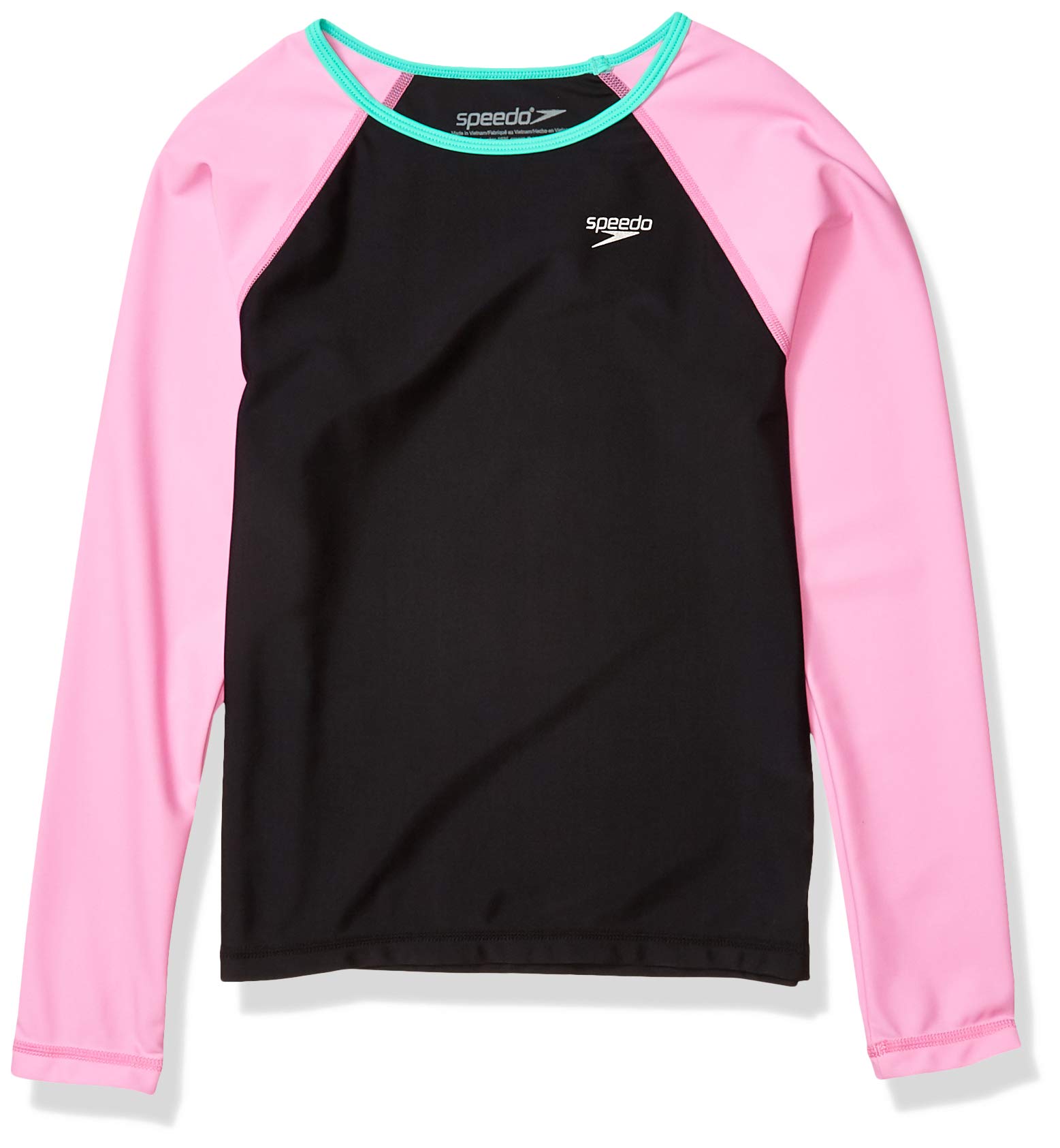 Speedo Girl's Uv Swim Shirt Long Sleeve Rashguard