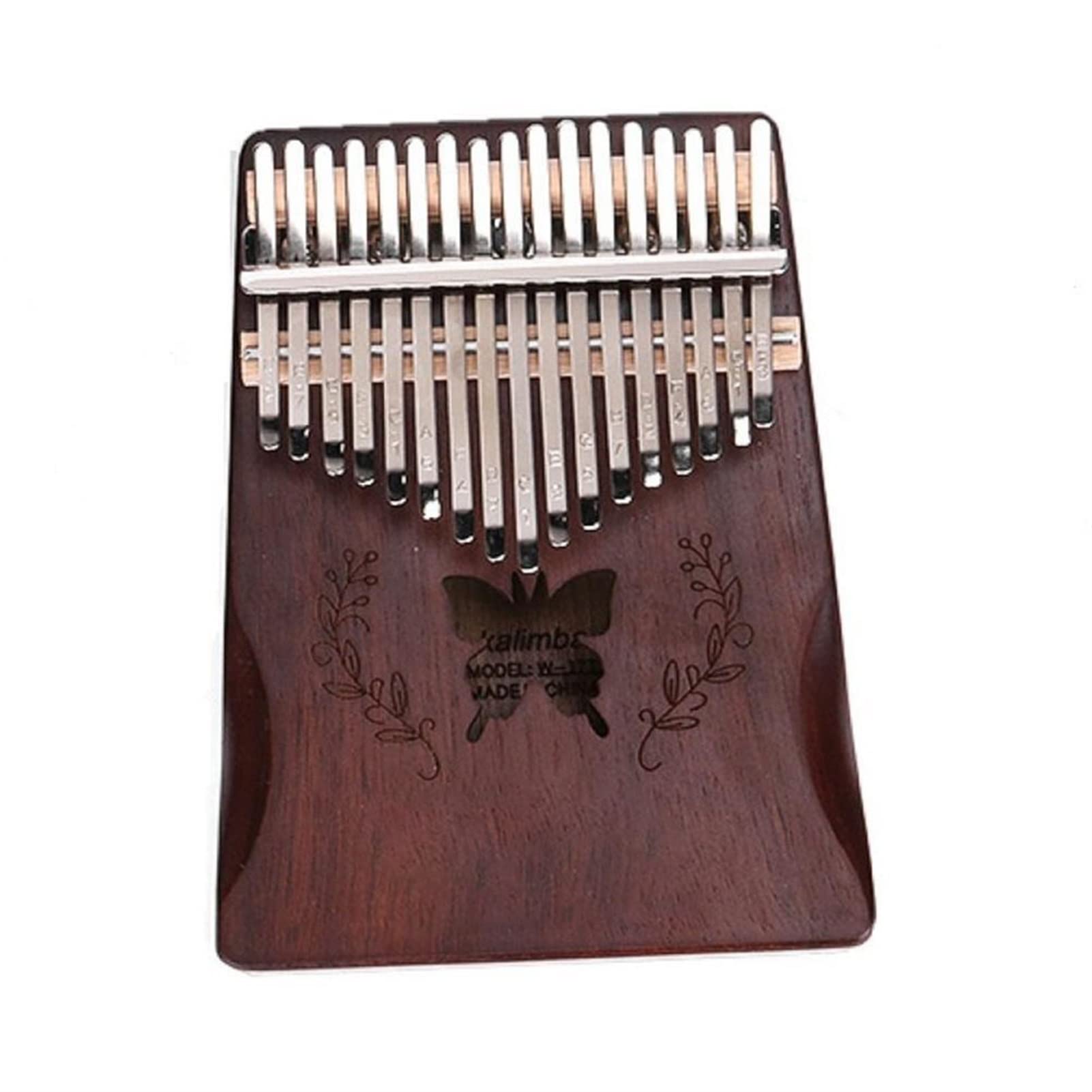 蝶型カリンバ 木製 箱入り 蝶型カリンバ 木製 箱入り