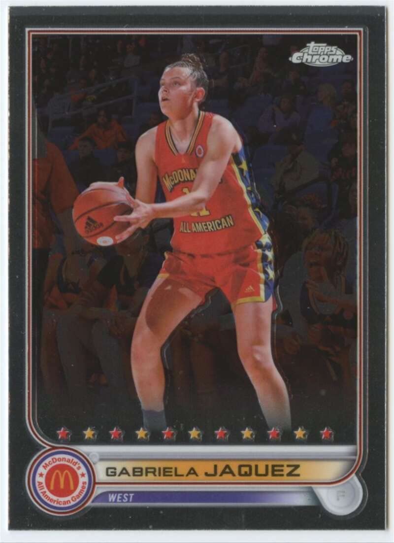 Amazon.com: 2022 Topps Chrome McDonald's All-American #44 Gabriela
