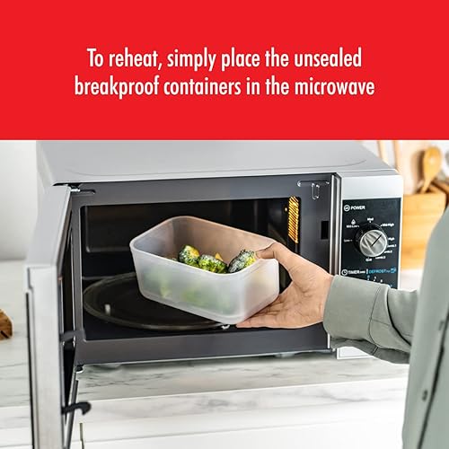 Miniatura 6 de ZWILLING Fresh & Save Lonchera de plástico, contenedor hermético de almacenamiento de alimentos, contenedor de preparación de comidas, sin BPA,