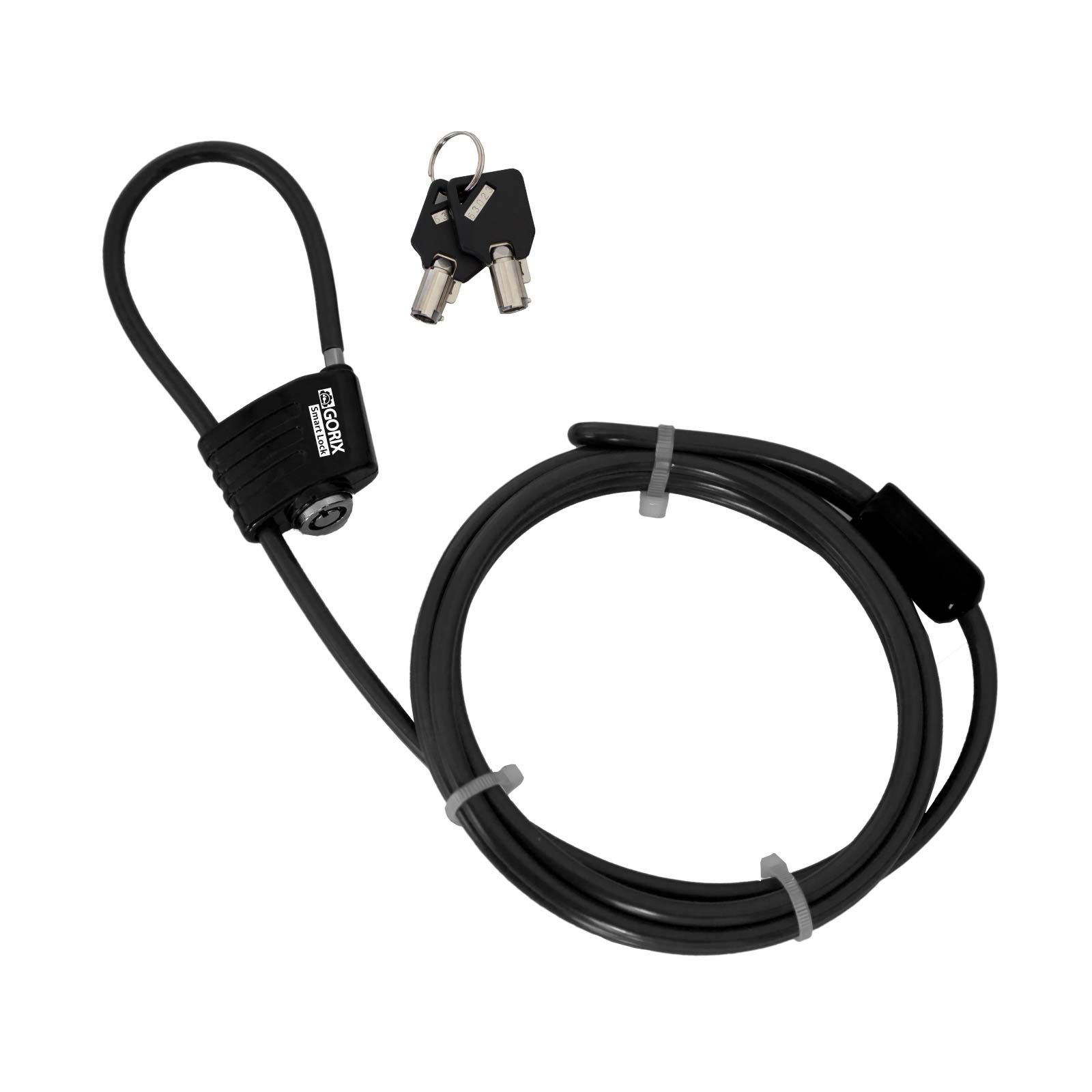 Amazon | GORIX(ゴリックス) 鍵式 ワイヤーロック [軽量タイプ 着脱式