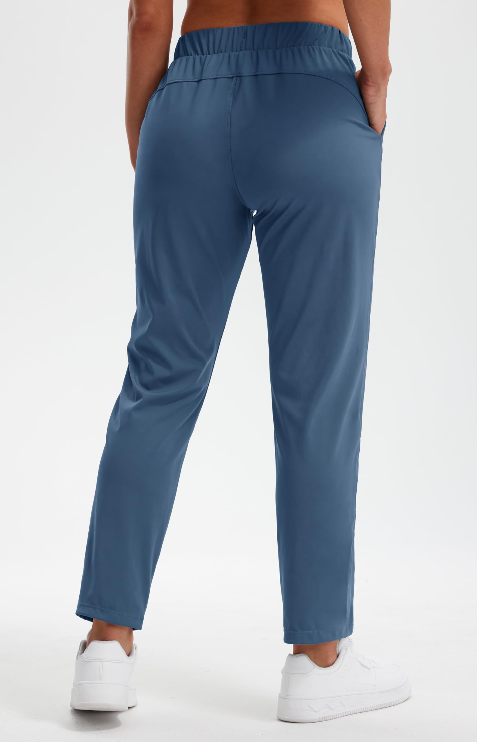 Libin Jogginghose Damen Stretch Atmungsaktive Sporthose Trainingshose Sweathose Freizeithose Sweatpants mit Taschen für Fitness Wandern Laufen Golf Yoga