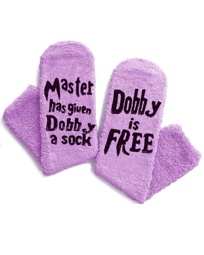Dobby Socks - Calcetines de invierno para mujer, cálidos, mullidos, bonitos calcetines de Navidad