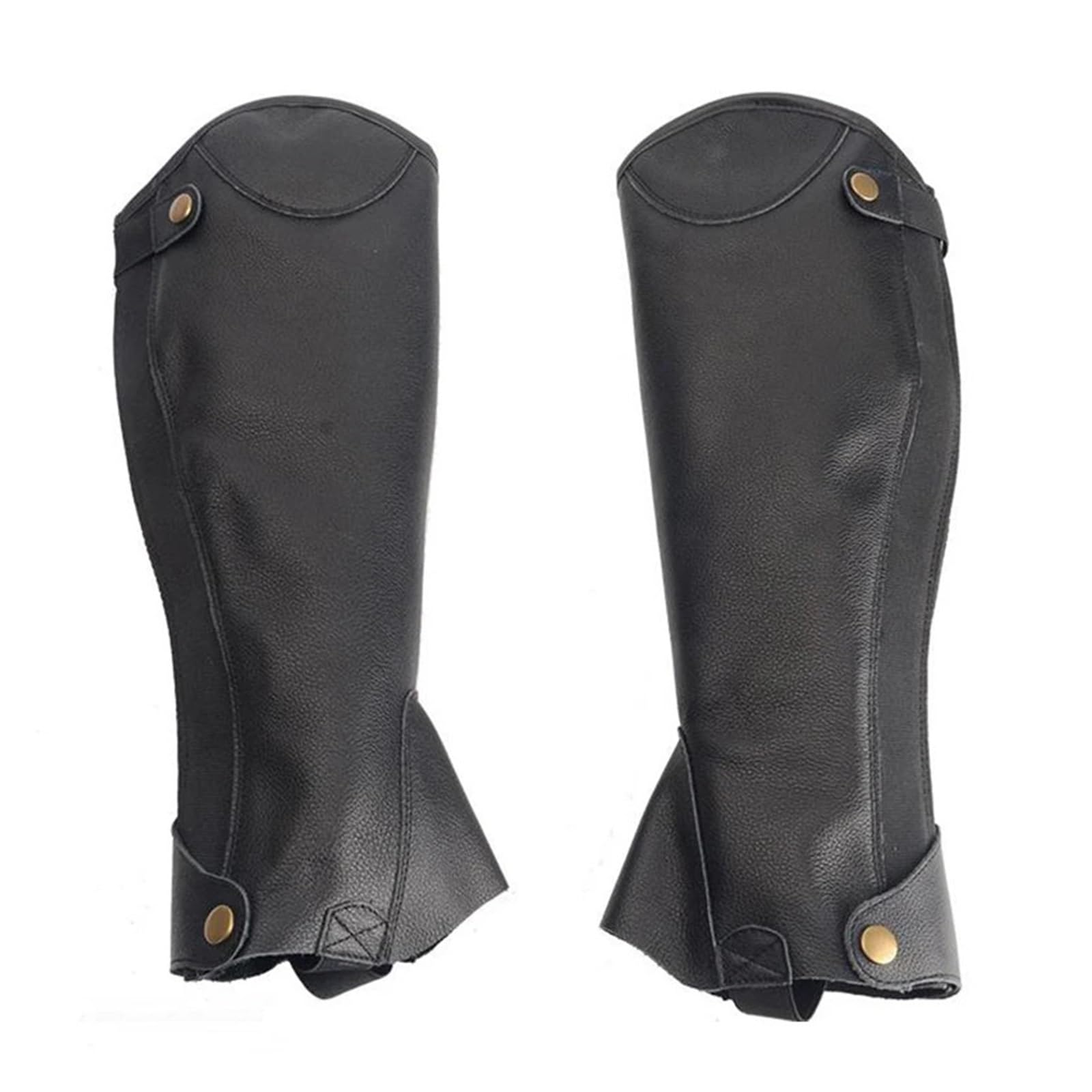 Media CañA EquitacióN Polainas ecuestres de microfibra for botas montar a caballo, protectores corporales, equipo protección suave for caballos