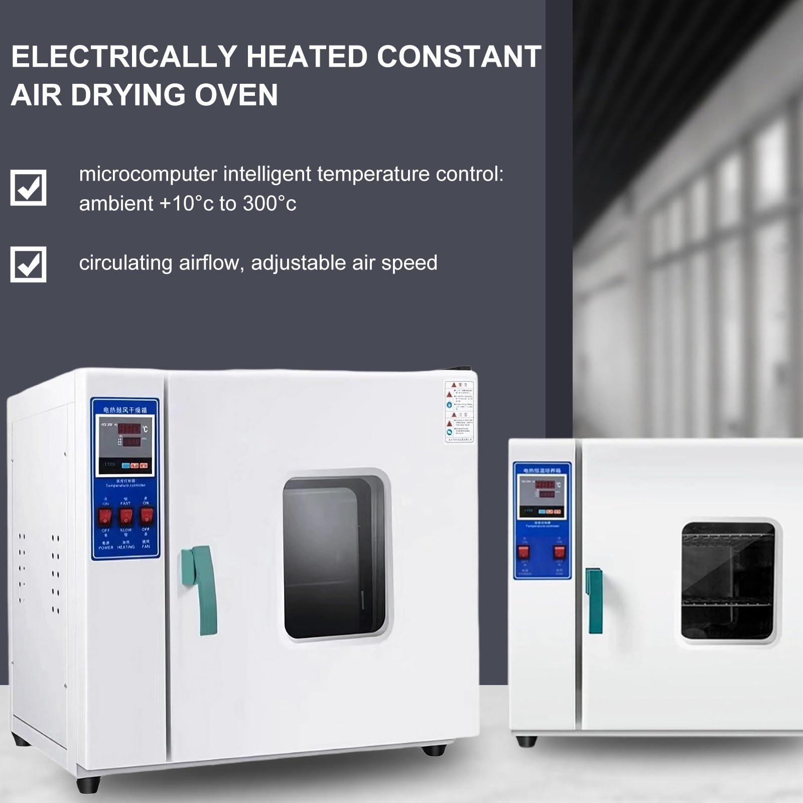Forno Essiccazione Digitale Termostatico Da Laboratorio, Per Il Riscaldamento E L'Essiccazione Precisione Applicazioni Industriali E Scientifiche 16L101-0B