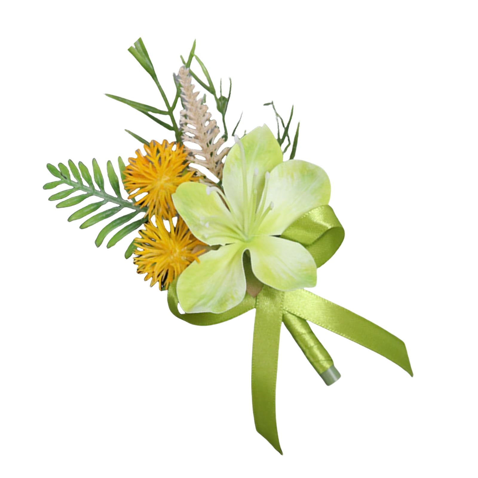 JSGHGDF Unique Corsage Boutonnieres Artificial Flowers for Proms, Anniversaries, Ceremonies, Wedding Embellishments Wedding Corsage