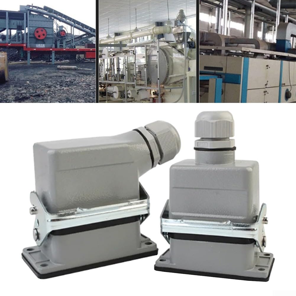 Connettore Industriale 6 Poli - Per Automazione E Macchinari Pesanti