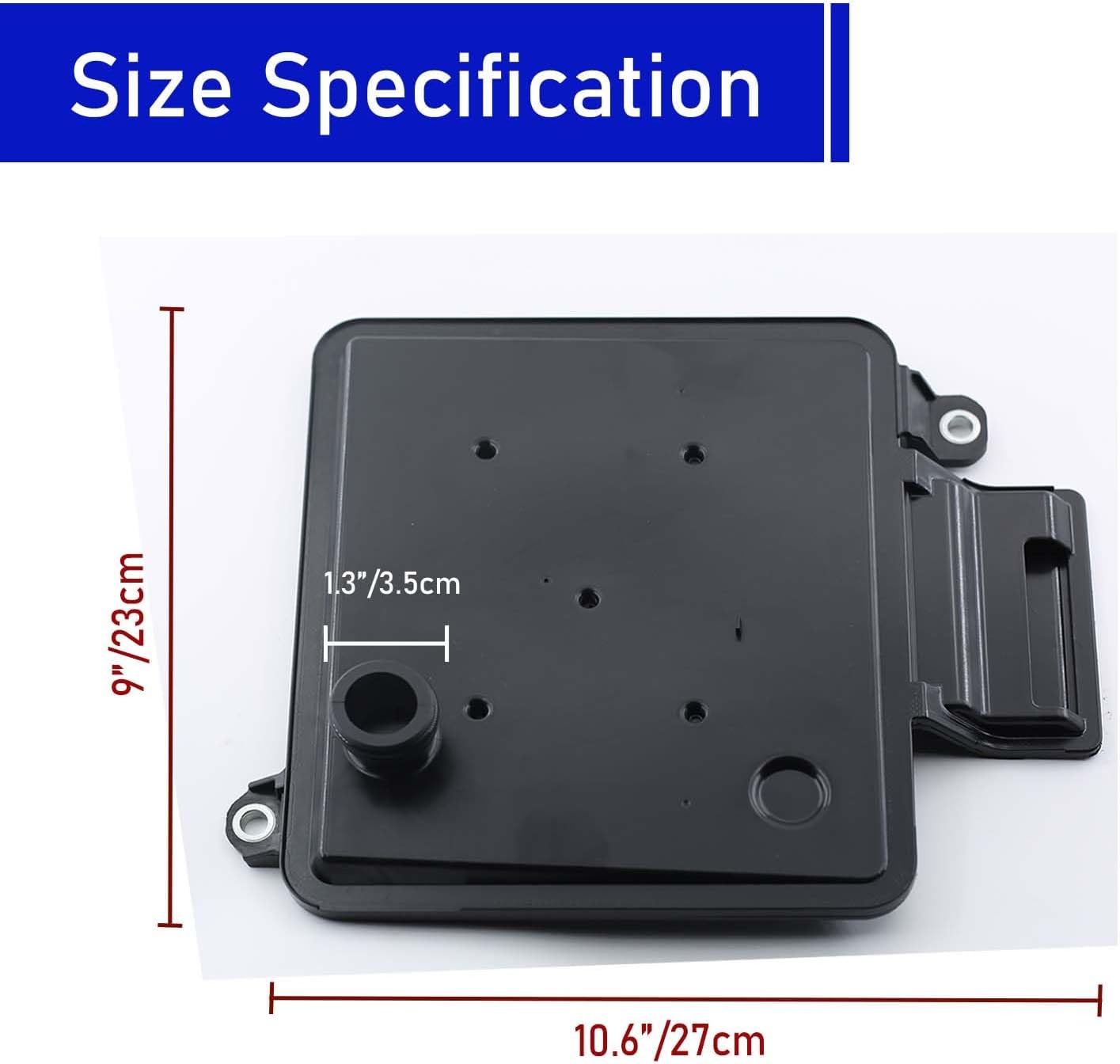 850RE Transmission Filter with Aluminium Gasket For Jeep Gladiator 2021-2023 Wrangler 2021-2022,Replaces OE 68417054AB