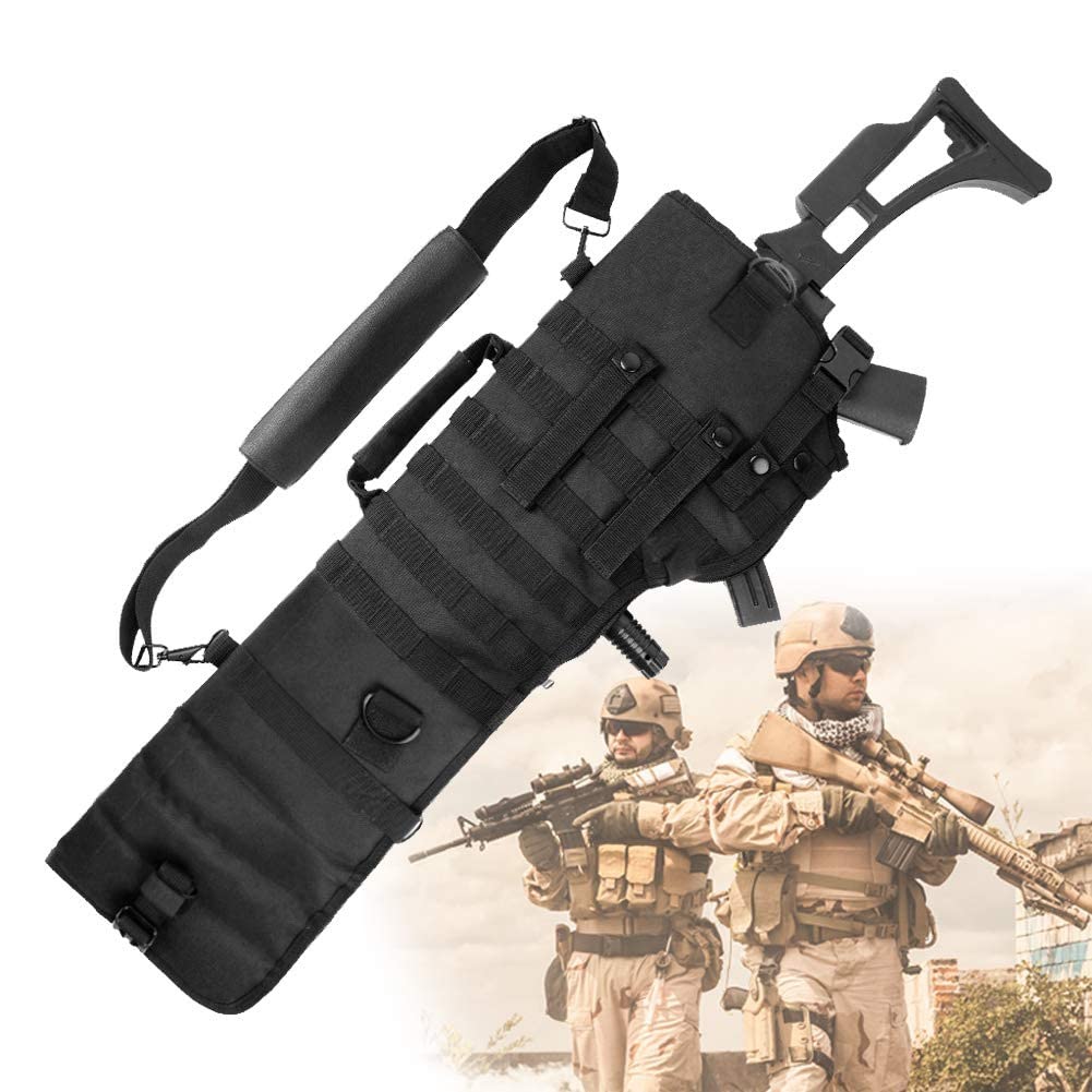 Plecak na karabin, wojskowy futerał do przechowywania karabinu, długi futerał na broń, torba na wędkę, plecak na pistolet, strzelbę, airsoft, akcesoria myśliwskie, czarny