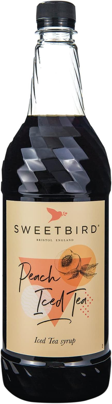 Sweetbird Peach Iced Tea Syrup, 1 L