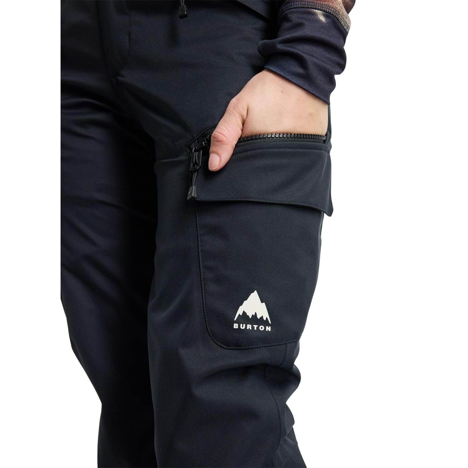 Burton - Pantaloni Da Sci/Snow Gloria Stretch True Black Donna - Donna - Nero