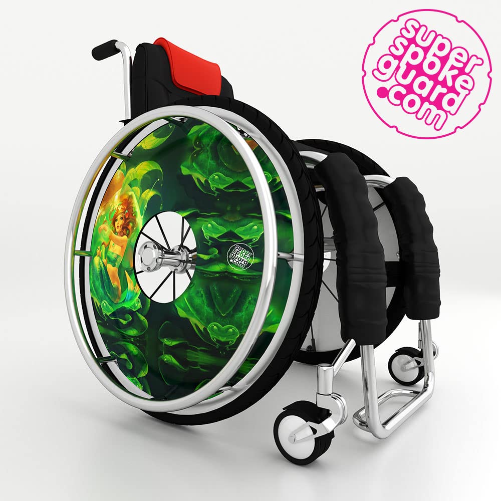 17'' Protectores de radios para sillas de ruedas A-201 (par)