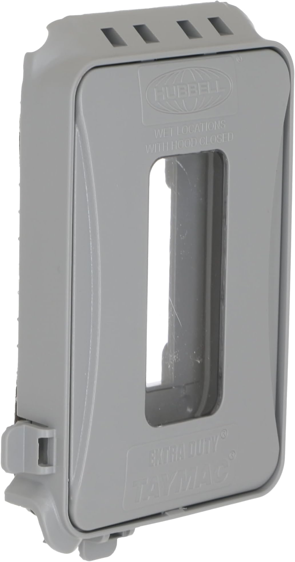TAYMAC ML500 Single-Gang Mount 16-in-1 Flat Nonmetallic Weatherproof Vertical/Horizontal, 1-Pack, Gray