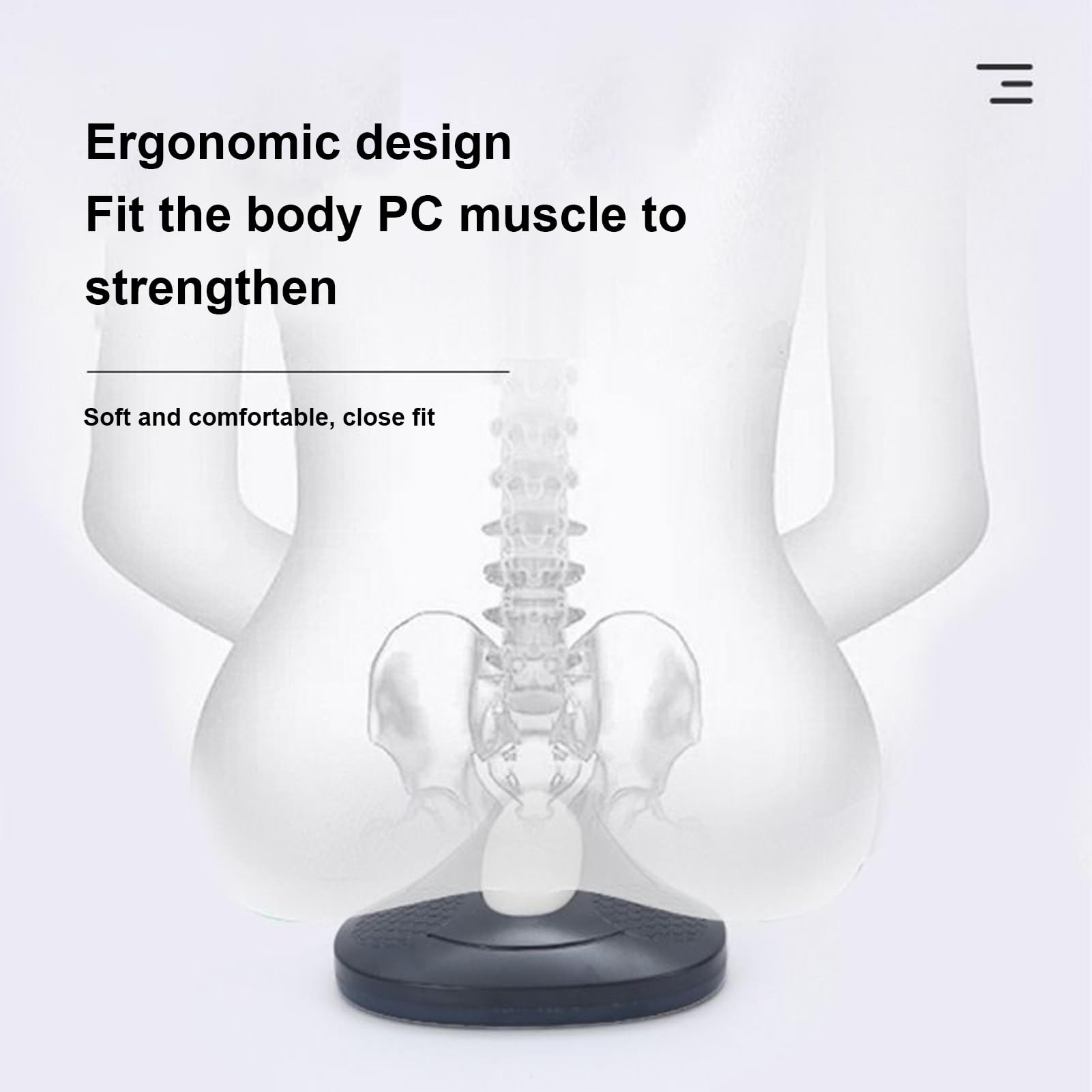 Entrenador De Suelo Pélvico - Fortalecedor De Músculos del Suelo Pélvico,Equipo De Ejercicio, De Entrenamiento para El Fortalecimiento Muscular, Dispositivos De Ayuda Física para Mujeres