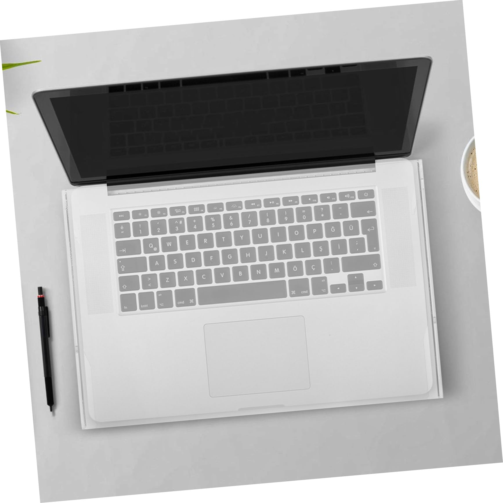 UKCOCO Tastiera Leggera Laptop in Copertura per Acrilico Trasparente e Facile da Pulire 17,3 Pollici, Protezione per Tastiere Meccaniche e Portatili