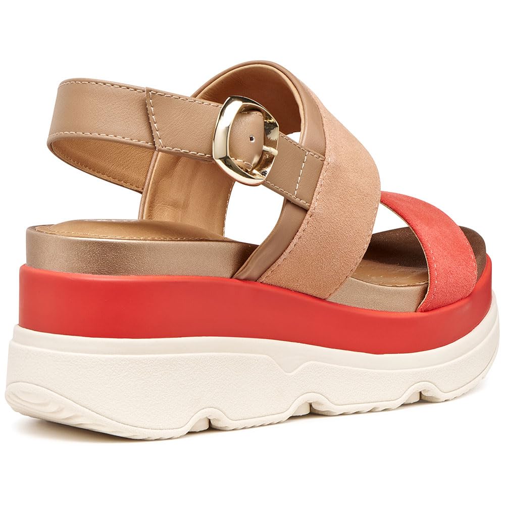 Geox D Gardenia A Sandalia de cuñaMujer