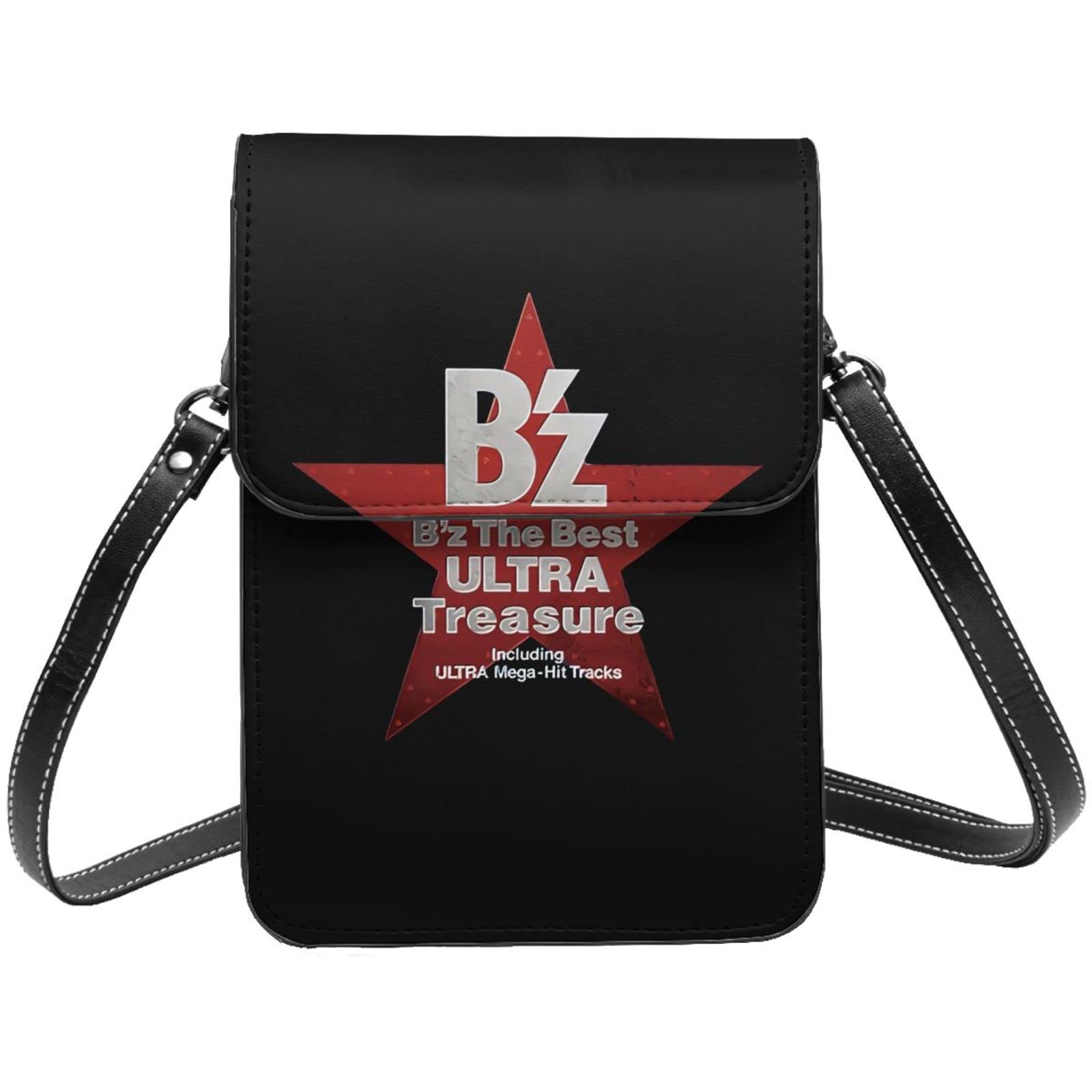 Amazon.co.jp: スマホポーチ B'Z ロゴ 携帯ポーチ Puレザー 携帯入れ