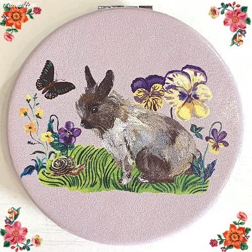 Amazon.co.jp: ナタリーレテ コンパクトミラー ラビット ウサギ