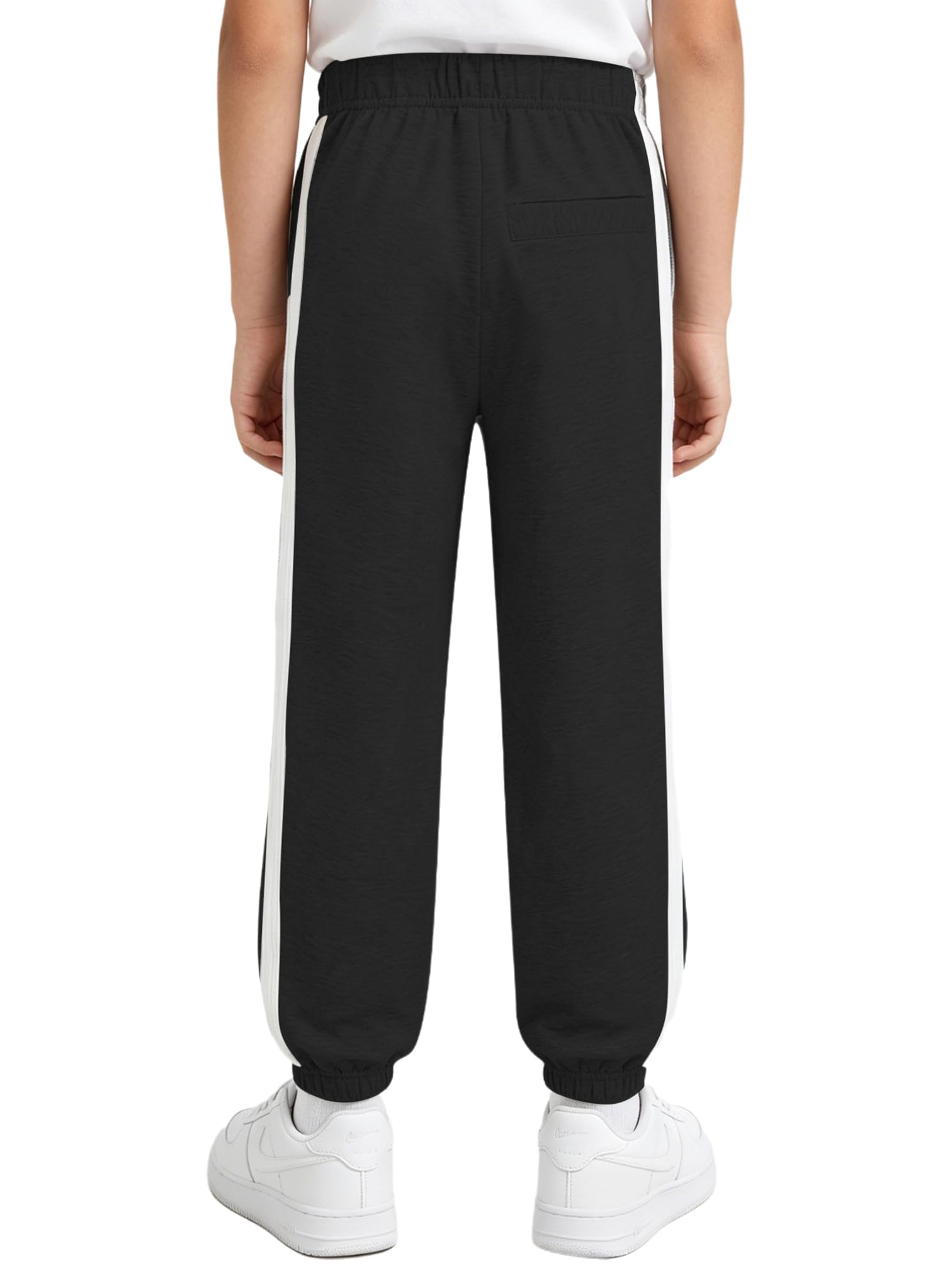 MSemis Bambini Ragazzi Pantaloni Sportivi da Allenamento Basket Calcio Pantalone da Scuola Post Operatori Pantaloni Lunghi Sweatpants Sportswear