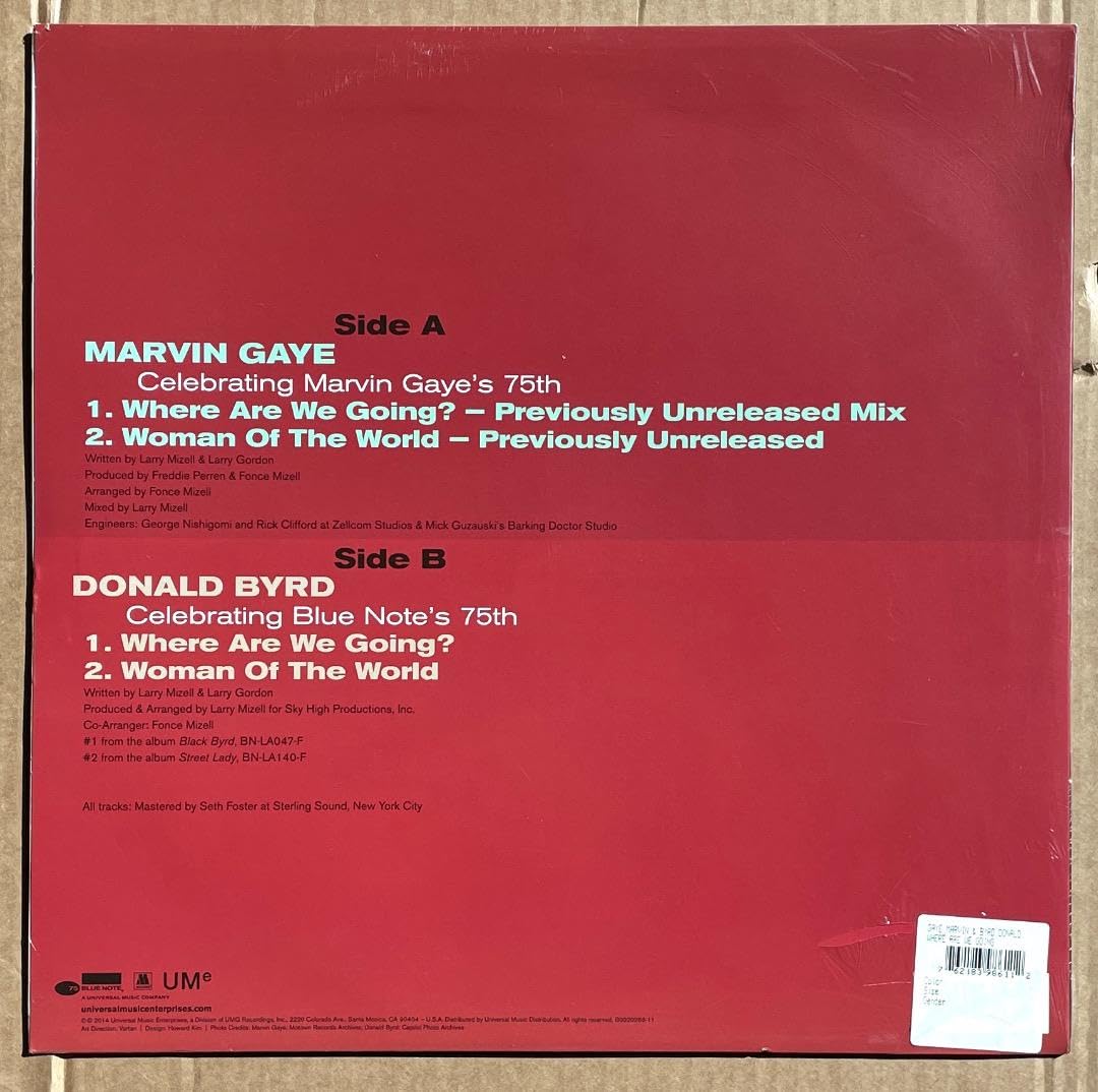 Amazon.co.jp: Marvin Gaye Donald Byrd 2014年オリジナル盤 : 文房具