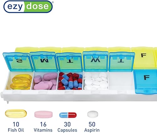 Miniatura 3 de Ezy Dose - Planificador semanal de pastillas 67824 2XL 1