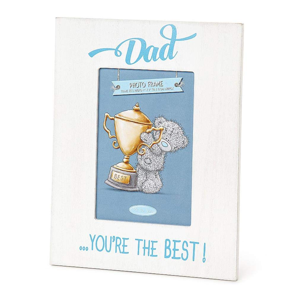 Me To You Best Dad Photo Frame, 6" x 4"