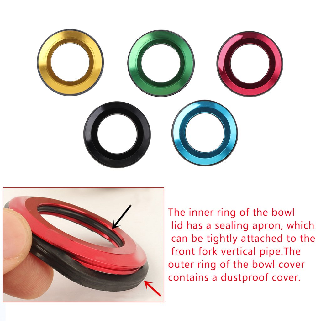 SANGXIU Headset Aluminum Alloy Flat Spacer 28.6mm Bike Parts