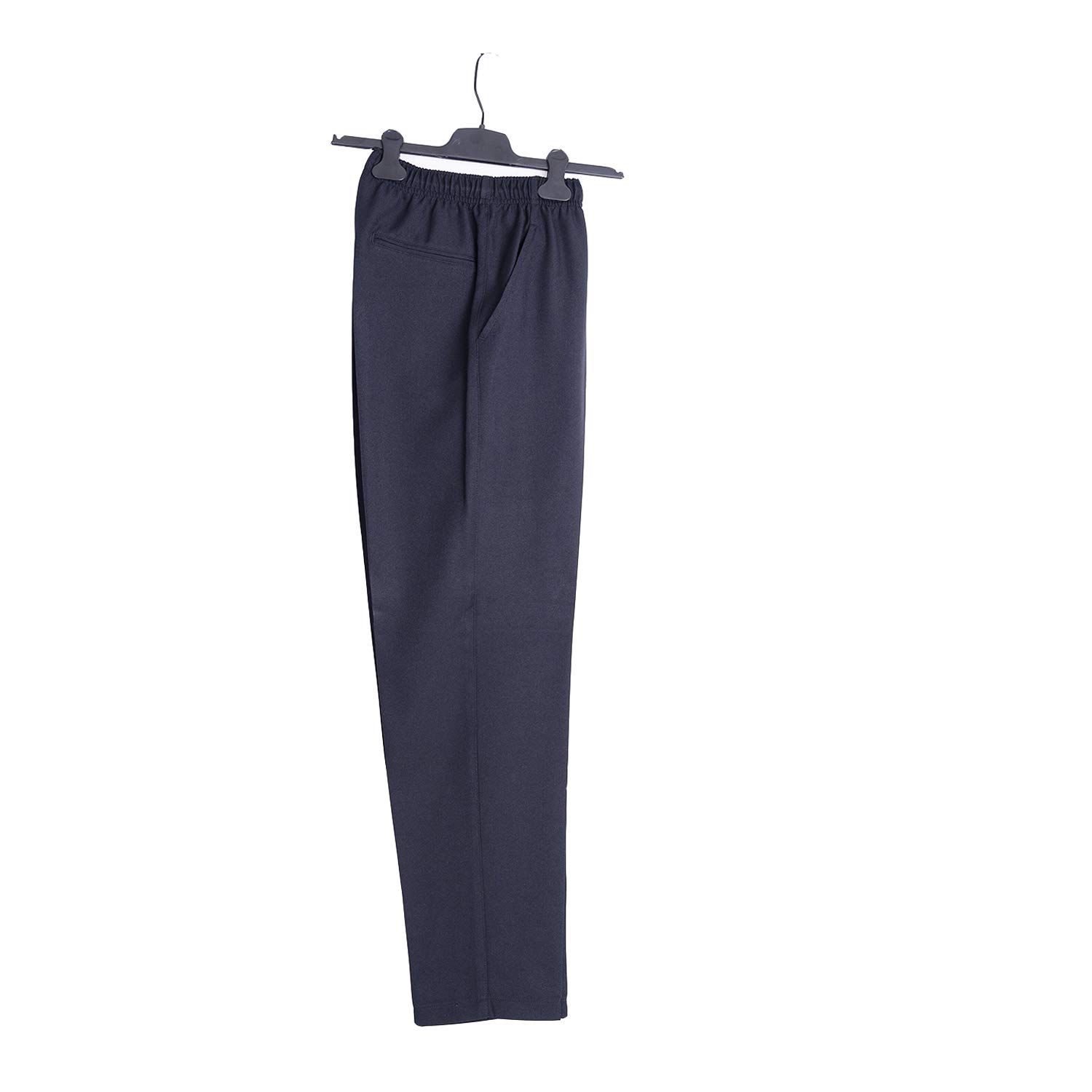 Pantalón Adaptado Hombre - Verano - Pantalon Vestir con Goma en la Cintura - Tallas Grandes - Gris/Marino/Tostado