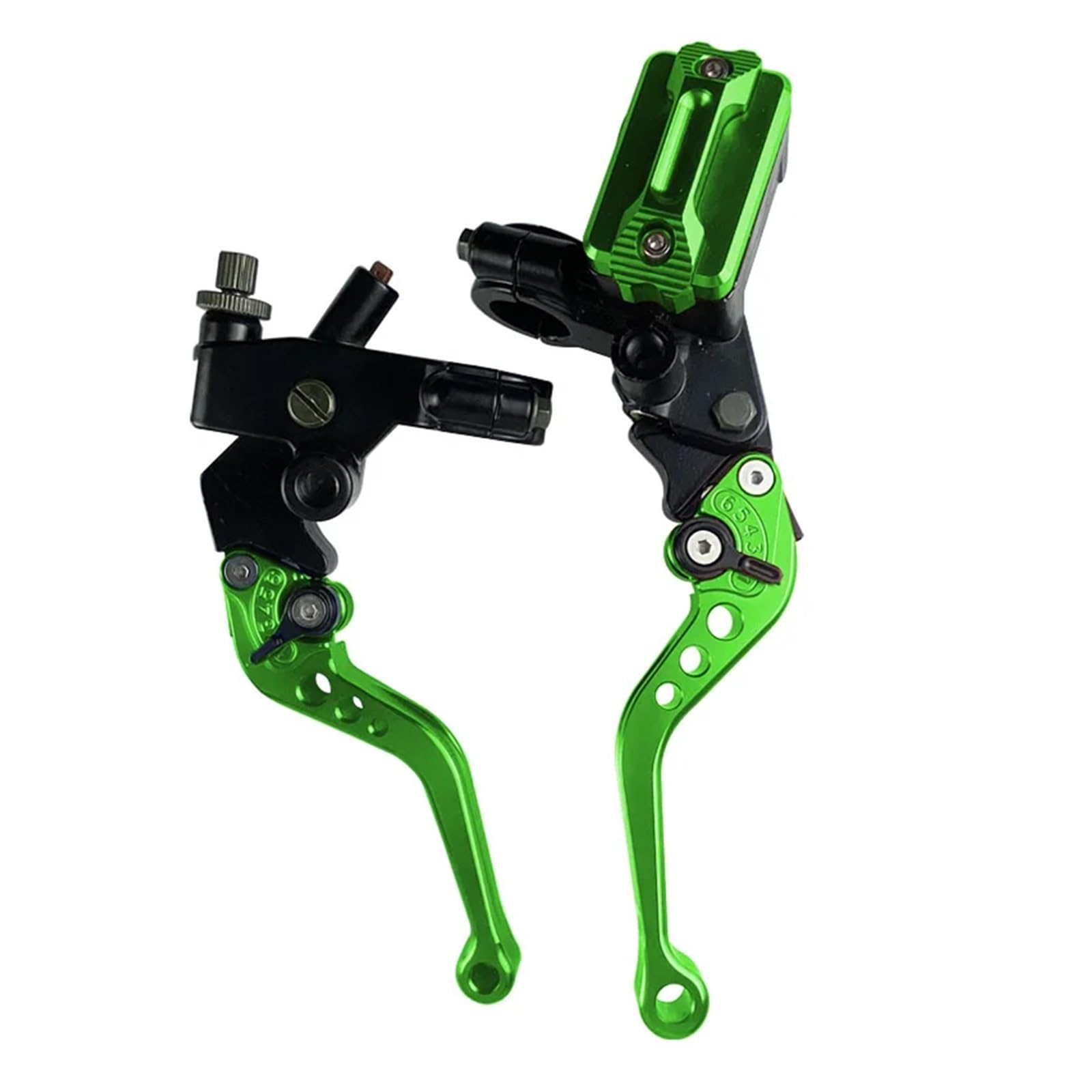 YWQJIOPM Motorcycle Brake Clutch Lever One Pair 7/8" 22mm Universal Motorcycle Brake Master Cylinder Lever Clutch Brake Clutch Handle Brake Clutch Lever