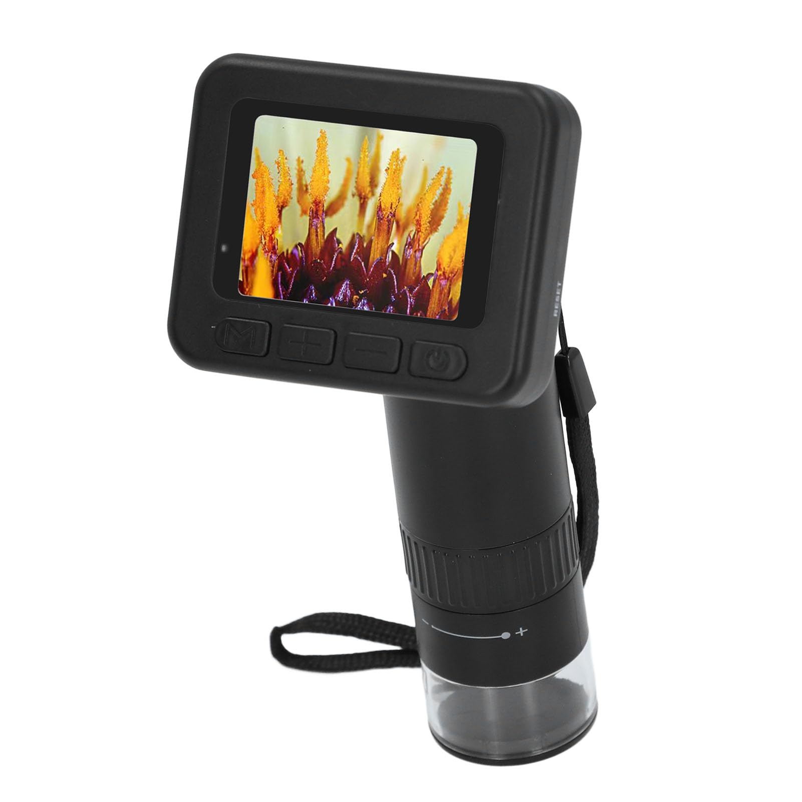 1000X Microscopio Digitale USB Connetti Al Microscopio Portatile PC con Schermata IPS 2 Pollici Video 1080p 8 Luci a LED per Piante di Gioielli Rocce per gli Studenti Hobbisti
