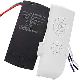 Kit de controle remoto universal para ventilador de teto,