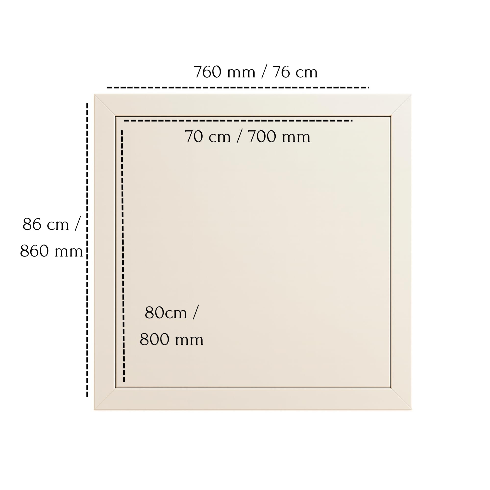 TMALASER Drzwi rewizyjne metalowe 70 x 80 cm stal ocynkowana – klapa rewizyjna biała 700 x 800 mm push to open/Klick-Klack - drzwi inspekcyjne do ścian karton-gips