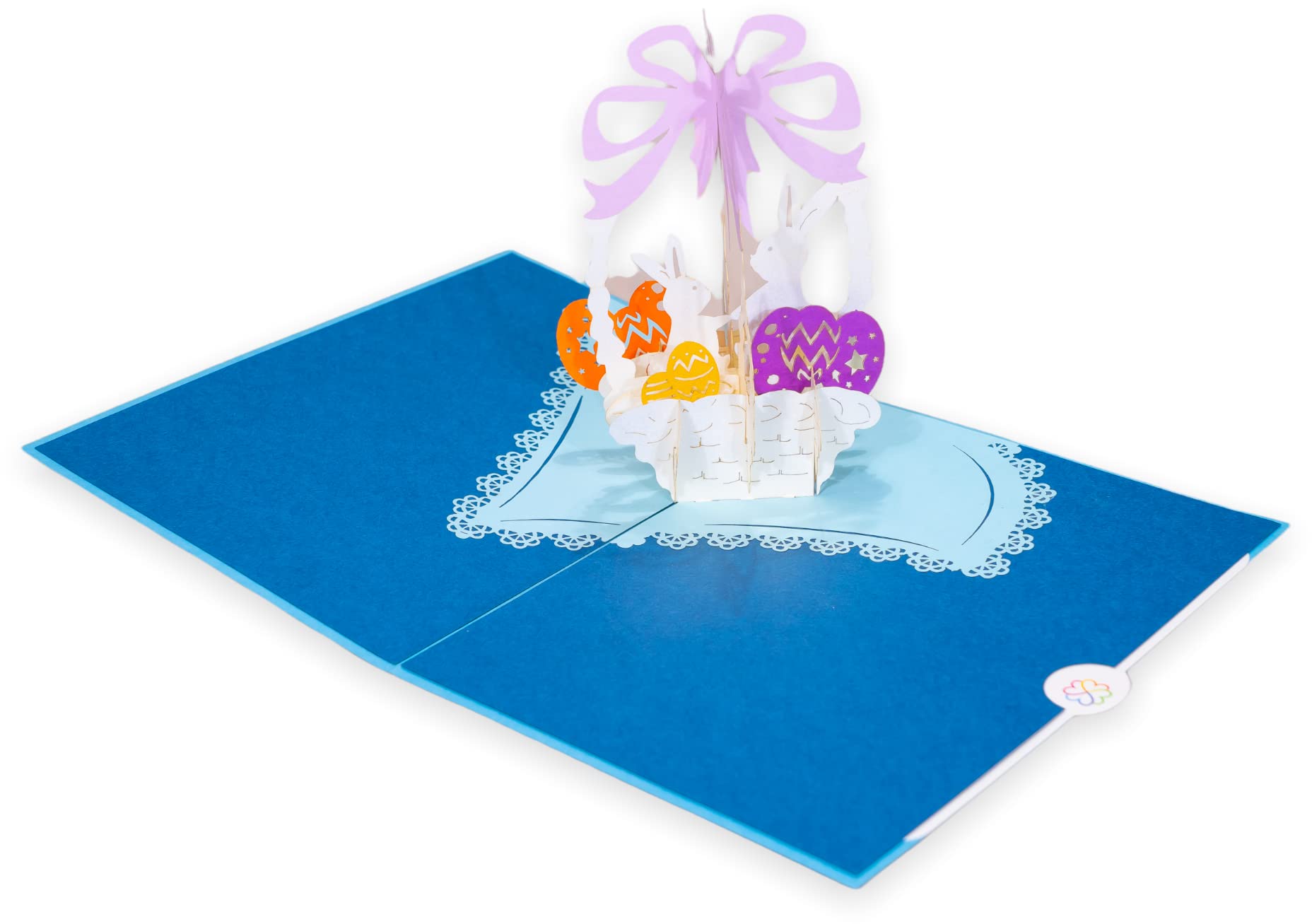 Carte Pâques, Lapin, Oeuf De Pâques, Papillons, Carte Originale 3d Faite Main Carterie  Pap Erie