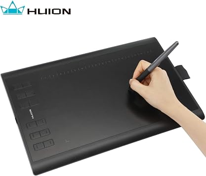 HUION PW100 Battery-Free Stylus | Work with HUION Inspiroy H640P H950P H1060P H610Pro V2 HS610 HS64 H420X H580X H610X