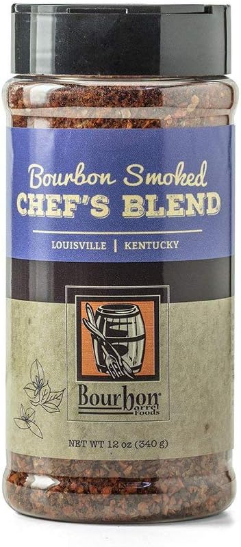 Bourbon Smoked Chef's Blend - 12 oz. plastic shaker