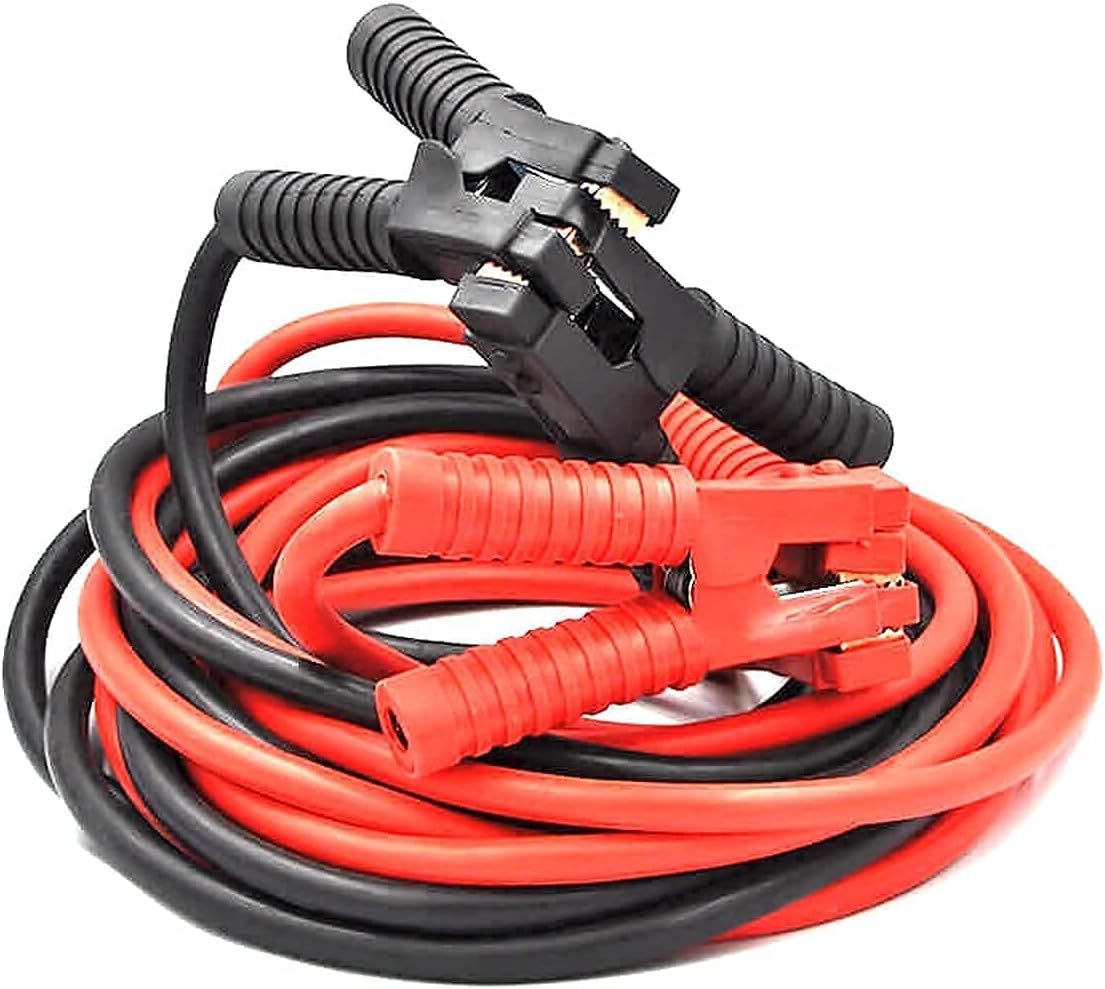 XINCOL A5 100% Copper Jumper Cables 16FT– Heavy-Duty for Trucks & SUVs, Includes Carry Bag & Gloves