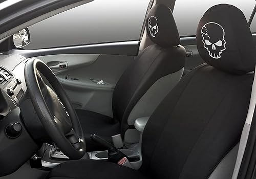 Miniatura 2 de Yupbizauto Fundas para reposacabezas de asiento de automóvil, camión, camioneta, SUV, ajuste universal para autos, furgonetas, camiones, se venden
