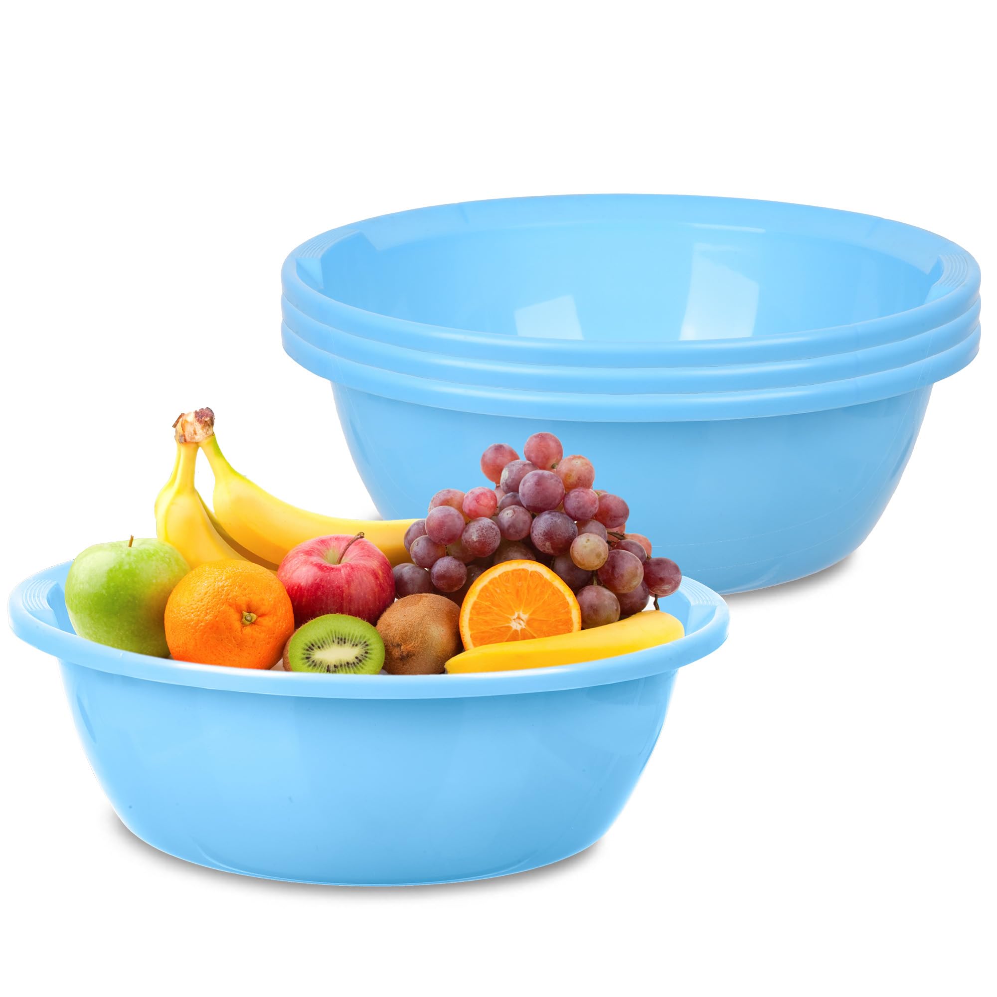 Kuber Industries Zestaw 4 koszy kuchennych, 12 LTR, organizer na artykuły pa, uniwersalny organizer do przechowywania, organizer na biurko, organizer na artykuły biurowe na zszywacze ołówkowe