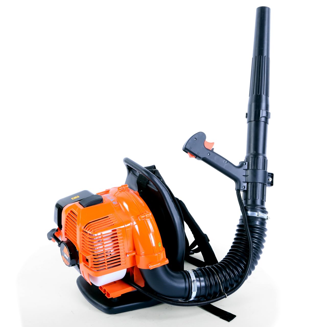 Soplador de Mochila de Gasolina FUXTEC FX-LB133T, más de 300km/h (186mph), 0.9kW, 1.2hp, Motor de 2 Tiempos de 33cc, Tanque (650ml), Almohadilla - fácil de soplar Las Hojas o la Nieve