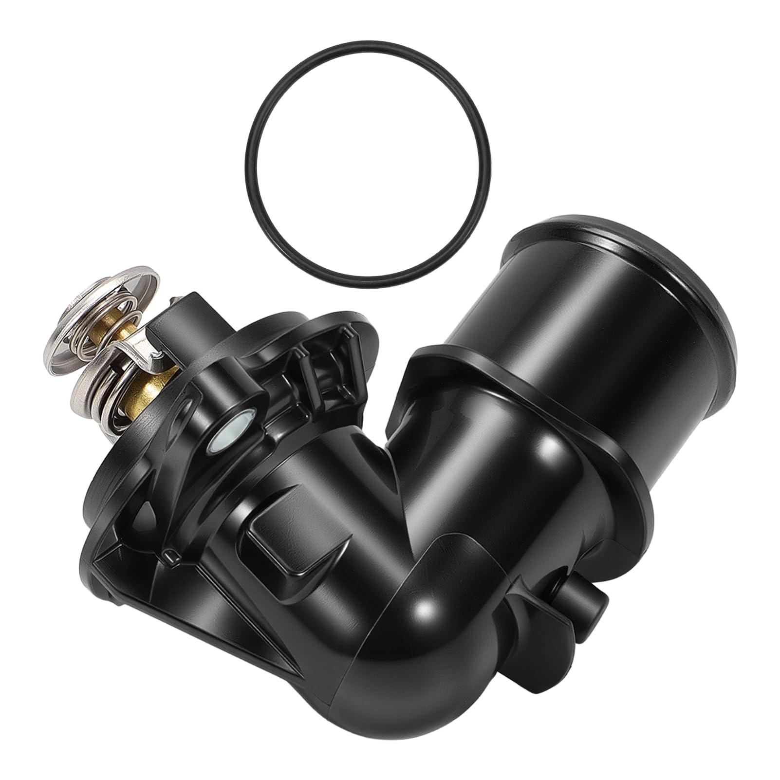 Alloggiamento Termostato, Termostato Liquido di Raffreddamento per Ch-ry-ler 300C 2011-2023, Grand Cherokee 2011-2024, Lancia 2011-2014 68147599AB