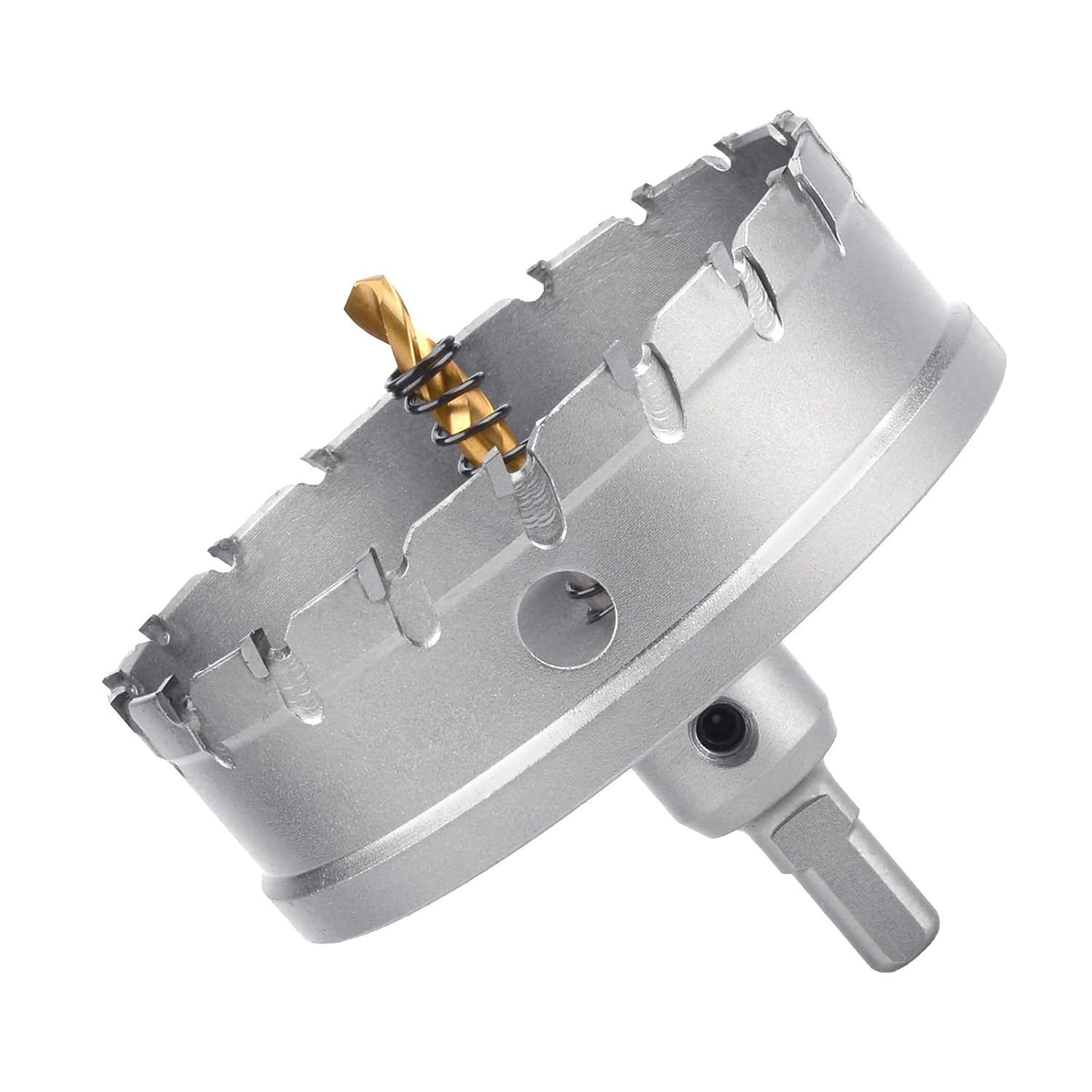 Carbide Tipped Hole Saw,Metal Steel Hole Saw with a Drill Bit, Hole