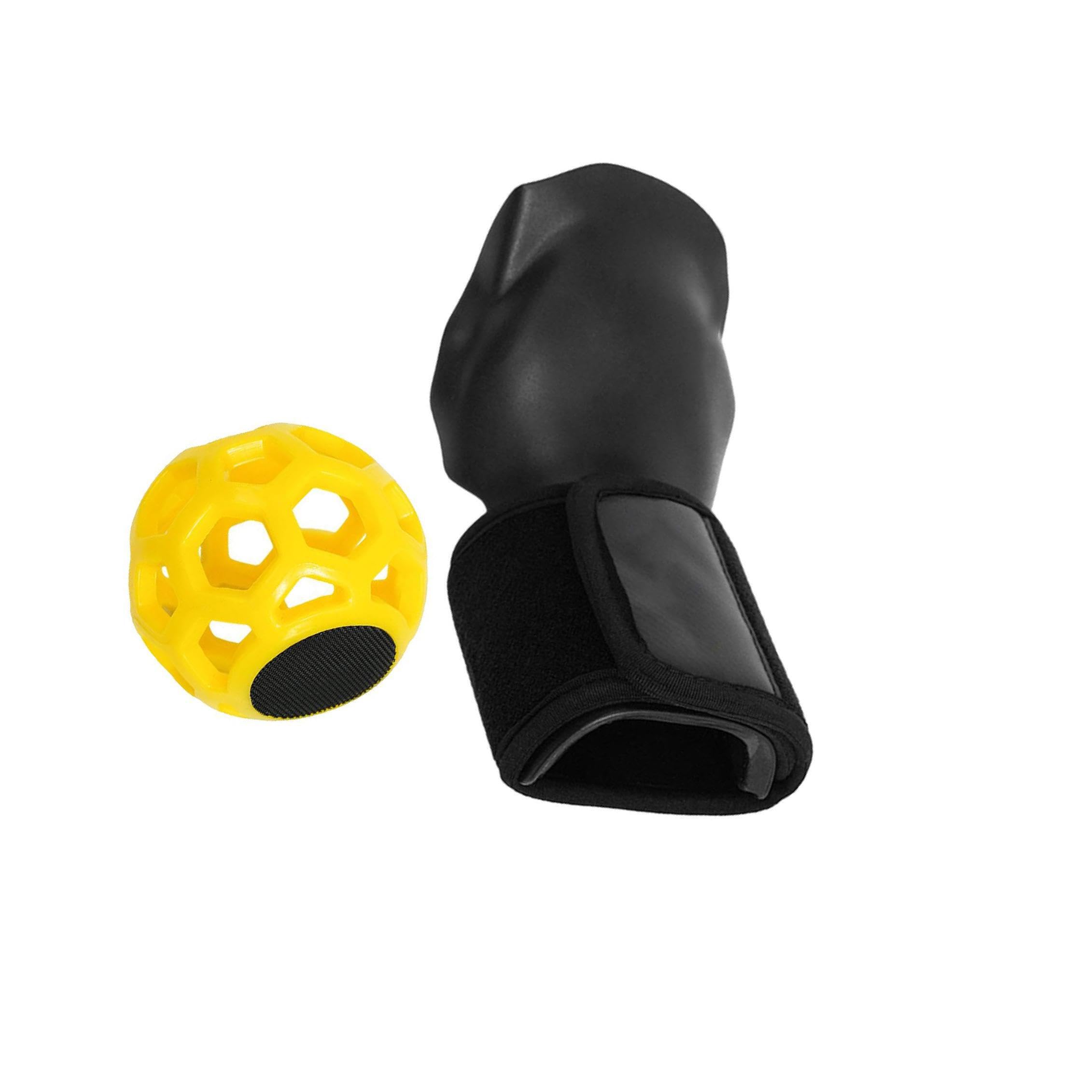 13. Mejora tu Swing con una muñequera de Golf fiable y una Pelota de Entrenamiento Multifuncional. Ayuda para el Entrenamiento.