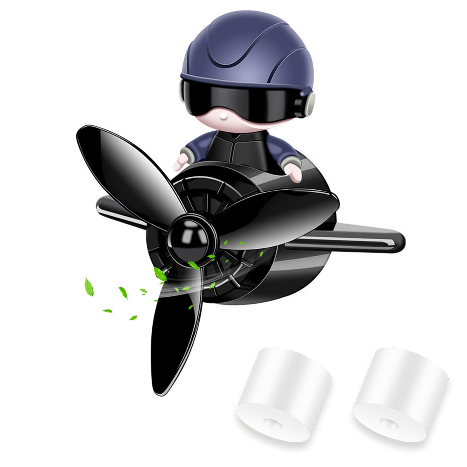 ZurligiCar Air Fresheners, Outlet Vent Aromatherapy Ornament Clip, Cute Auto Accessories For Men Women Multi Flavors Long Lasting Freshness, Automotive Air Outlet Fan Creative Decoration