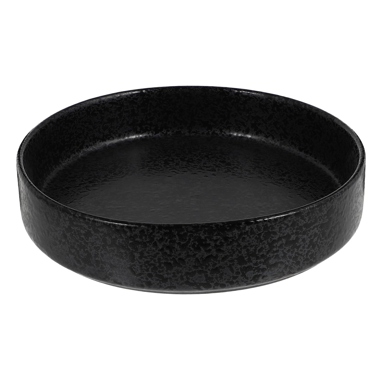 Pot de fleurs en céramique noir mat haut de gamme 20 cm