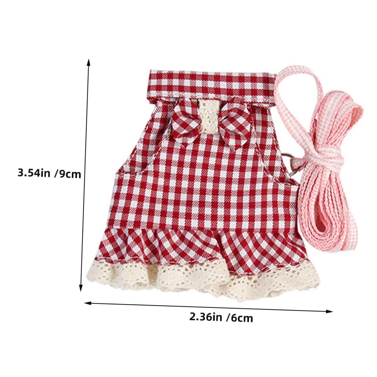 HEMOTON Small Pet Harness Vest Rabbit Guinea Pig Hamster Leash Set Comfortable Dress Harness s Size Outdoor Walking Supplies