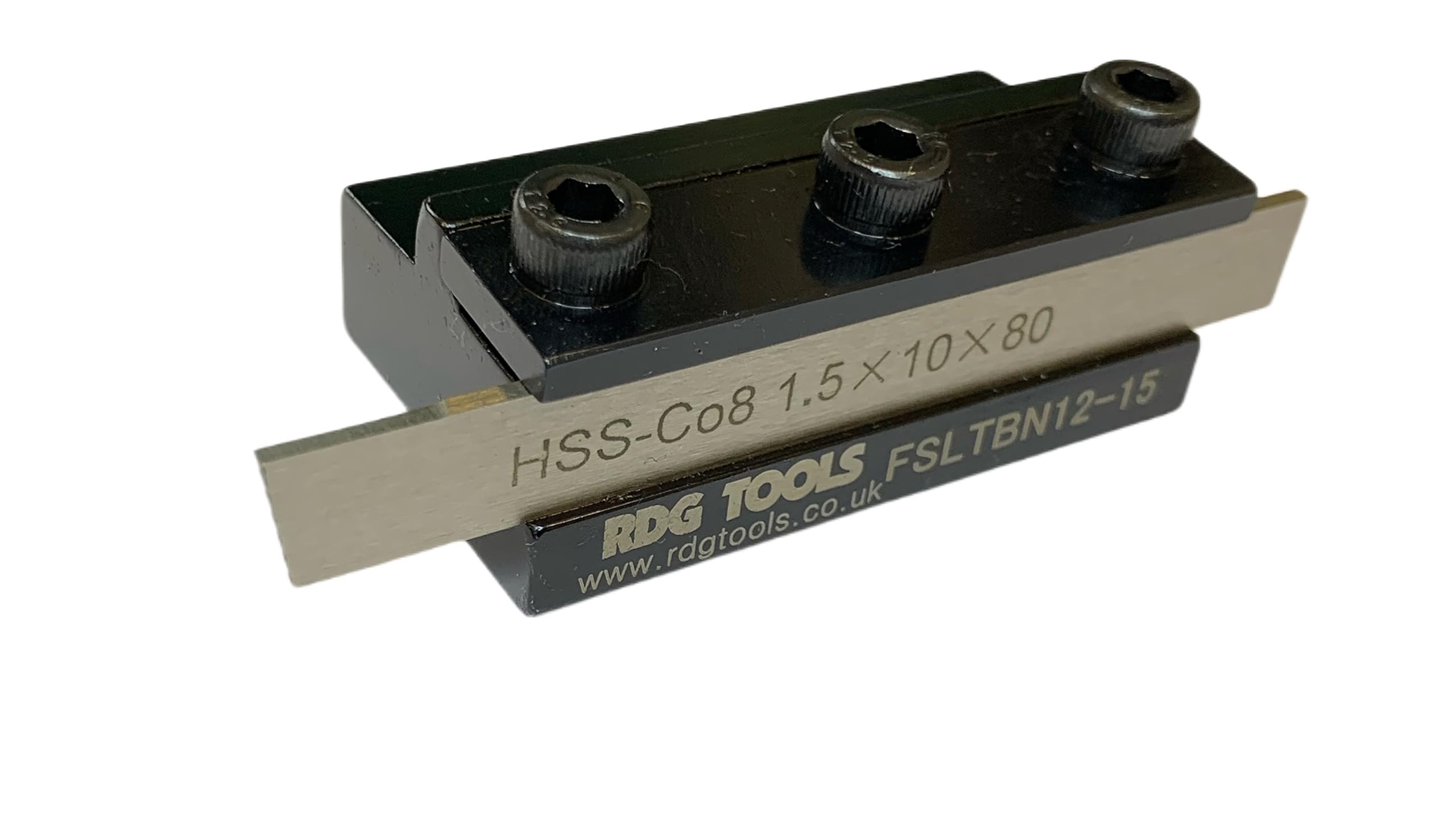 Rdgtools Lathe Cut Off Parting System 12Mm Shank With Cobalt Parting Blade Small