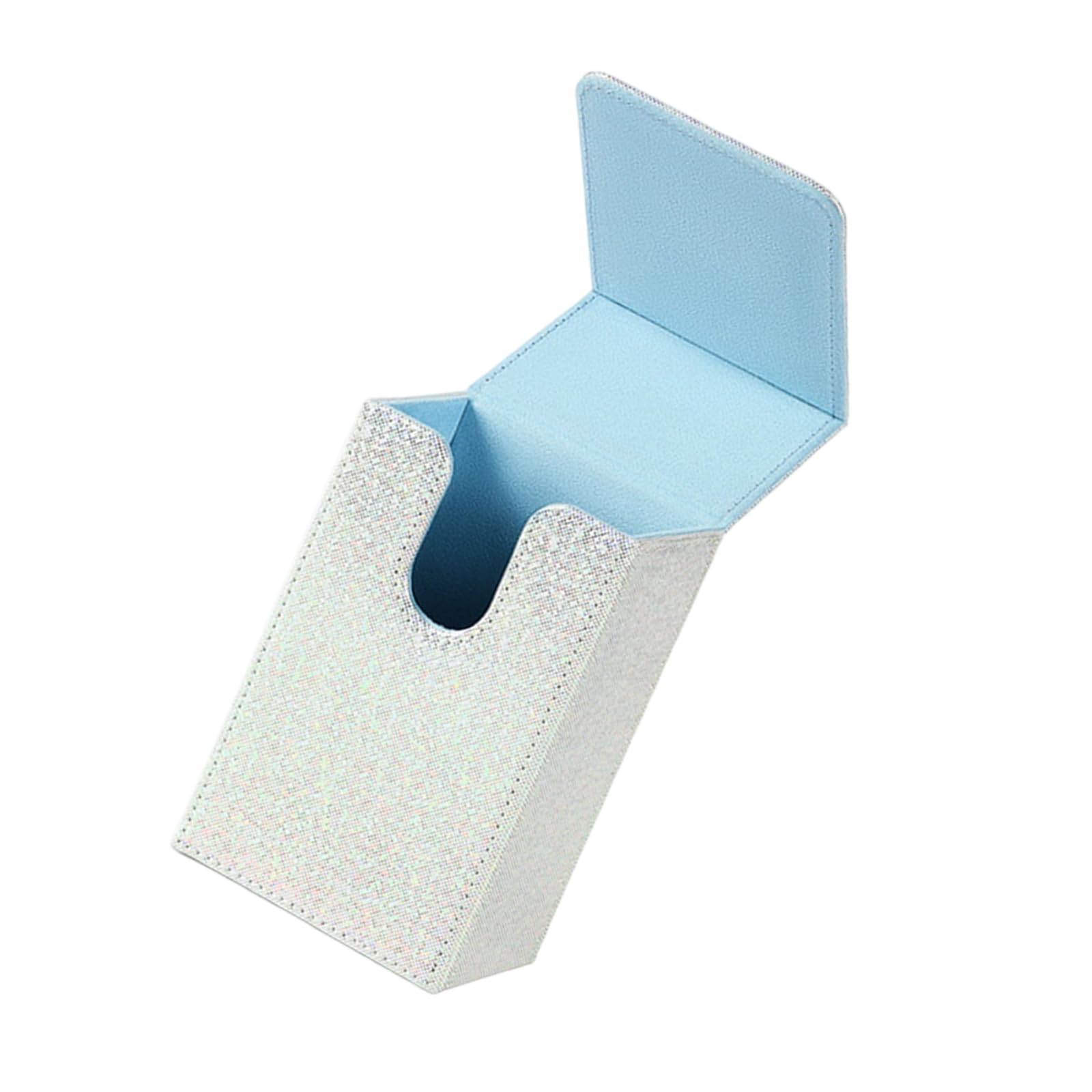 CAZSTYK Tarots Card Storage Box PU Leather Tarots Card Storage Case Game Deck Holder Organizers Portable Box Portable Container