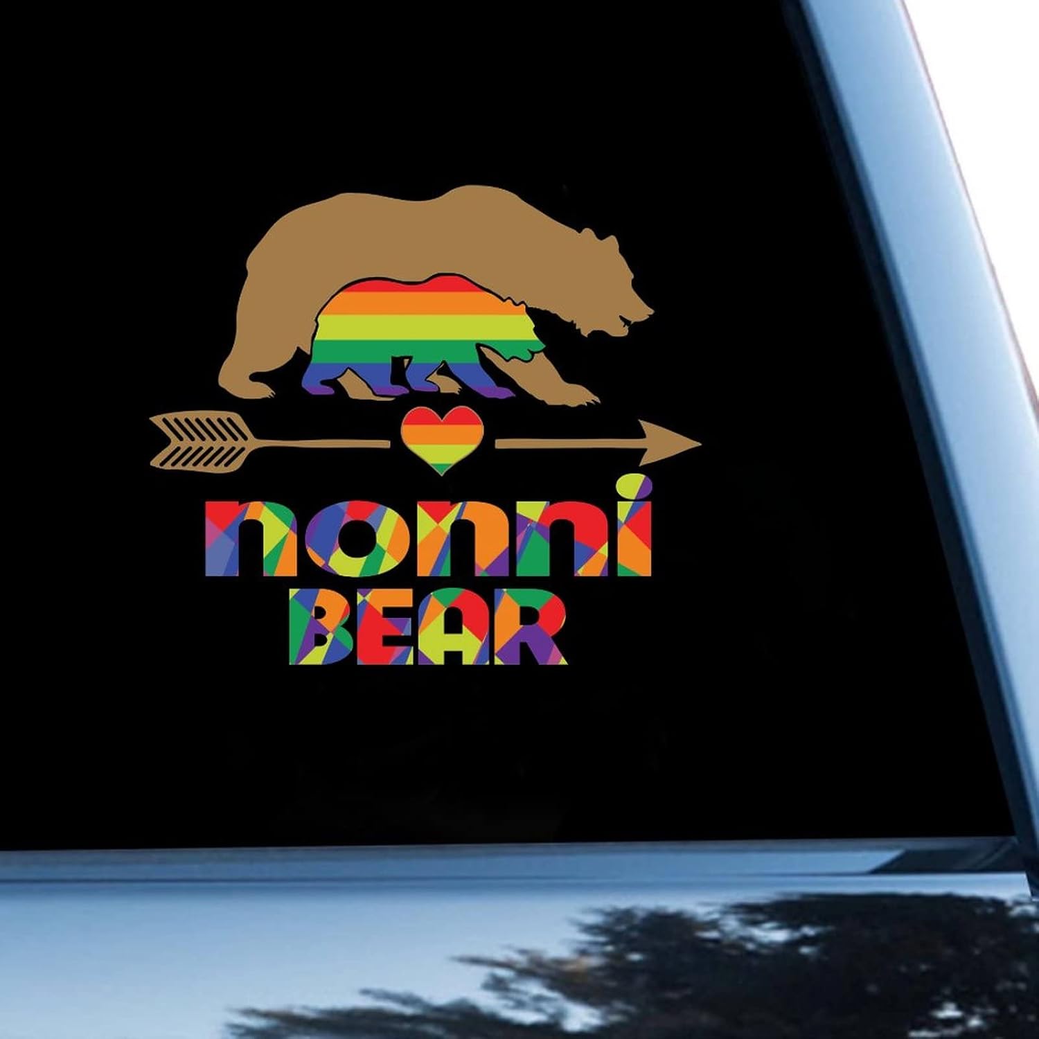 Dare To Be Different Elefant Aufkleber - LGBT Pride Vinyl Dekor Für Auto & Mehr