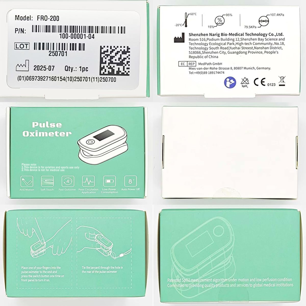 Pulse Oximeter - Monitor SpO2 & Heart Rate -7