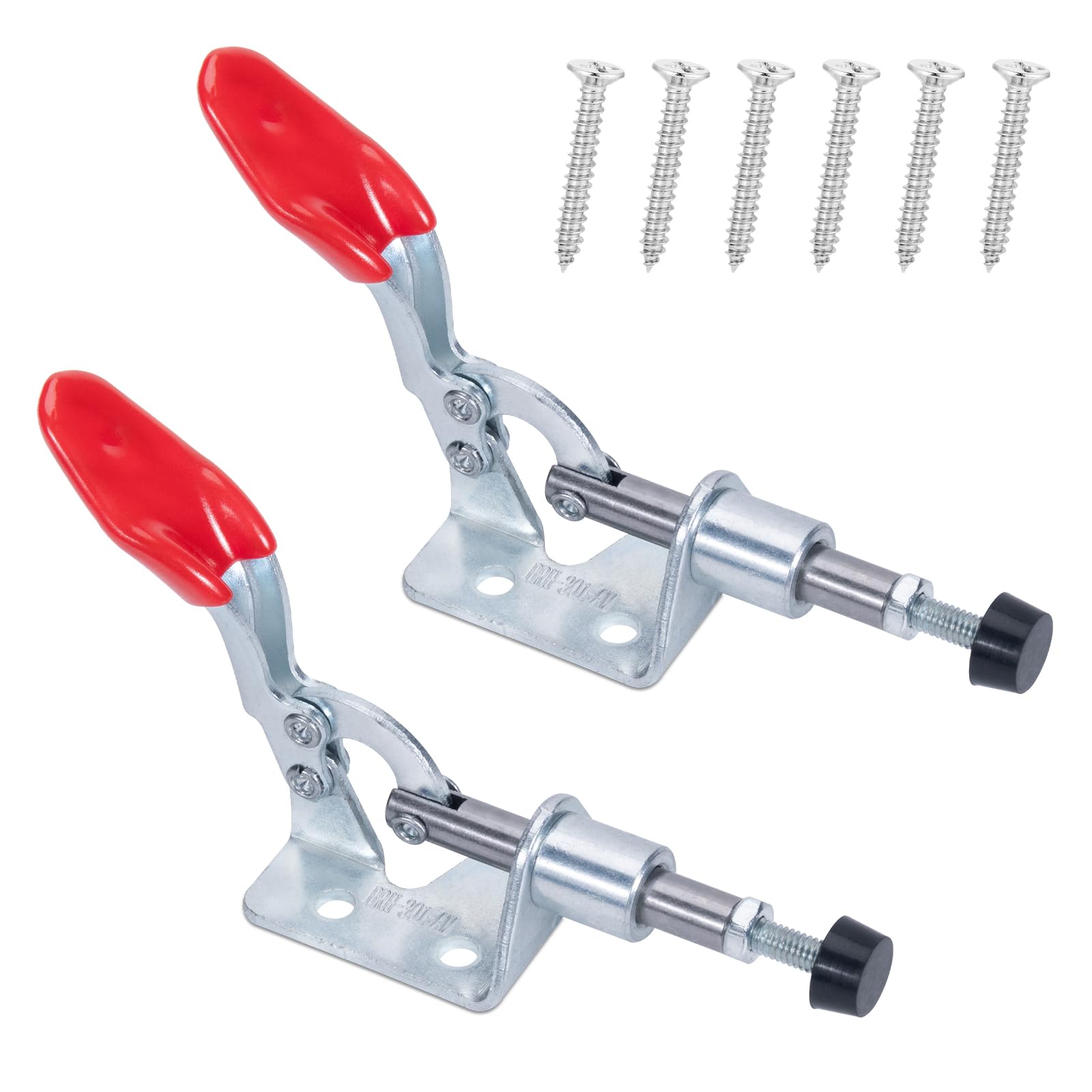 2-Pack 301A Push Pull Toggle Clamp, 99 lb Holding Capacity